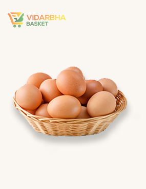 Farm Eggs - Brown 6 piece